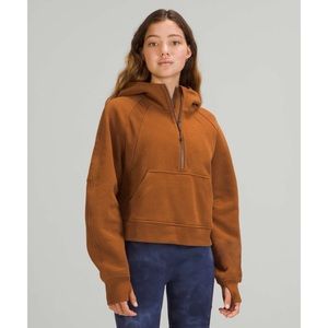 NWT Lululemon Scuba Oversized 1/2 Zip Hoodie M/L